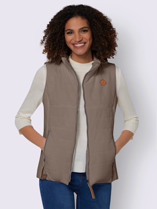 Gilet garnissage chaud - Collection L - Taupe