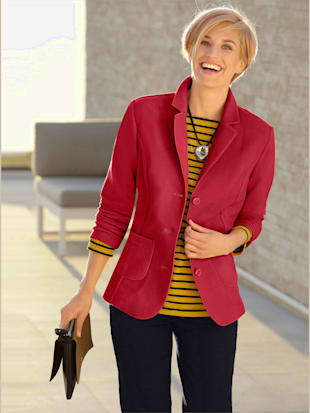 Blazer polaire - Collection L - Rouge