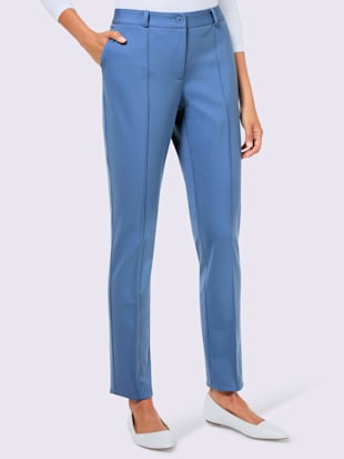 Pantalon plissé qualité tissée - Creation L - Bleuet
