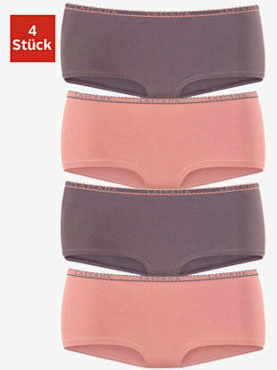 Panty lot de 4 panties lascana - LASCANA - Taupe, Rose