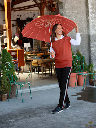 Débardeur en tricot pure coton pima - - Ocre