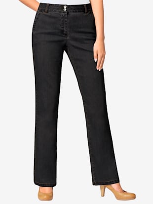Jean femme flare 2 poches - - Denim Noir