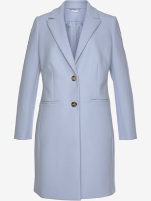 Manteau long, grand col à revers - LASCANA - Bleu