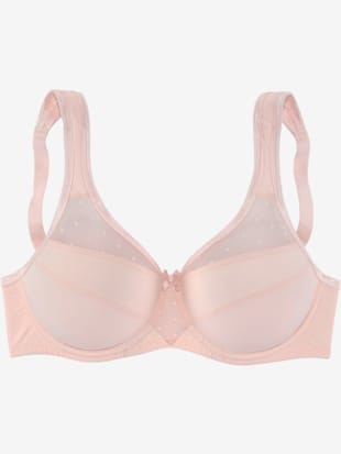 Soutien-gorge à armatures effet minimiseur : réduit visuellement la poitrine - Nuance - Rose-couleur