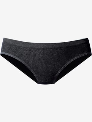 Slip tendance en coton doux et agréable - LASCANA - Noir