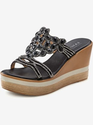 Mules talon confortable - LASCANA - Noir
