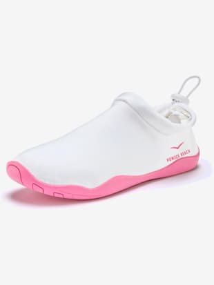 chaussures aquatiques matière imperméable - venice beach - blanc/rose