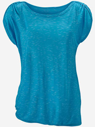 T-shirt lascana aux superbes coloris chinés - LASCANA - Turquoise