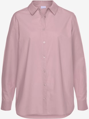 Chemisier pour femme classique avec col et patte de boutonnage - LASCANA - Mauve