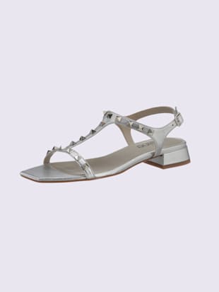 Sandales fabriqué à la main en espagne - - Couleur Argenté