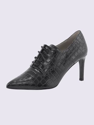 Trotteurs à lacets fabriqué à la main en espagne - - Noir