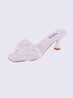 Mules fabriqué en espagne - - Blanc