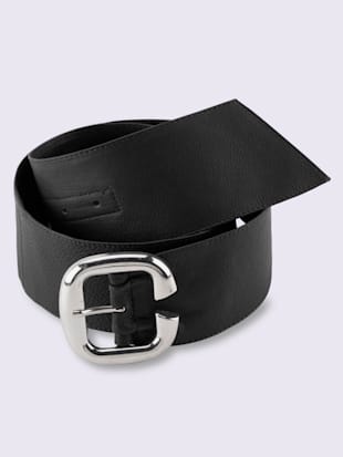 Ceinture+boucle+decorative+-++-+noir