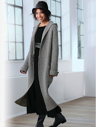 Robe en tricot matière agréable à porter - Linea Tesini - Noir