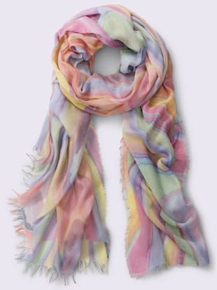 echarpe+agreables+à+porter+-++-+multicolore