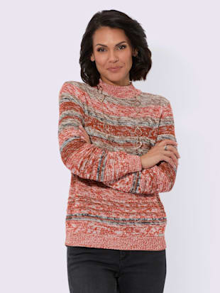 Pull à manches longues 58% coton - Collection L - Modalova