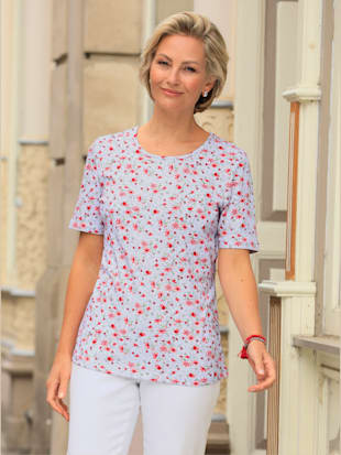 T-shirt à encolure ronde motif floral - Witt - Modalova