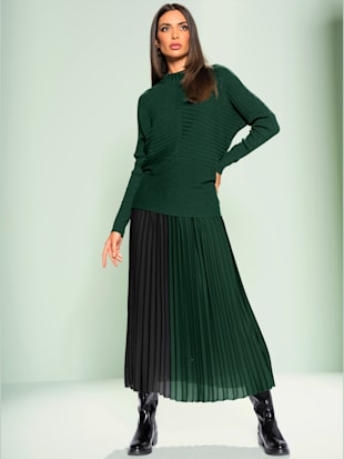 Pull intérieur gratté - Rick Cardona - Vert Mousse