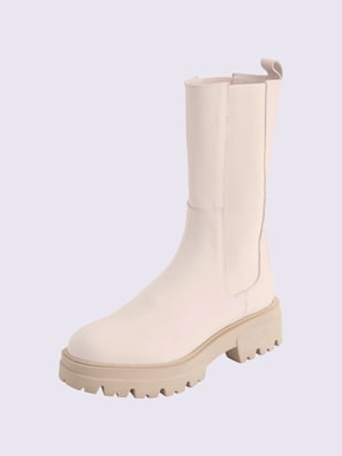 Bottines fabriqué au portugal - - Écru