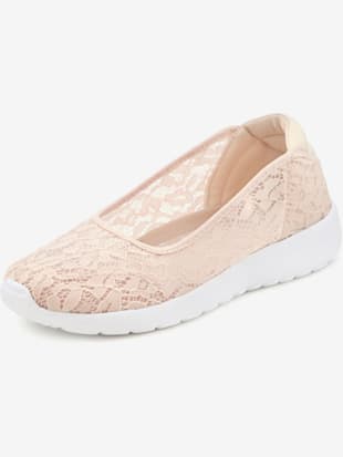 Ballerines fabriqué en matière douce - LASCANA - Rose