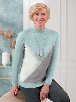 Pull à col montant toucher doux - Witt - Modalova