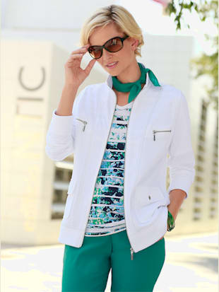 Veste féminine décontractée avec poches - Collection L - Modalova