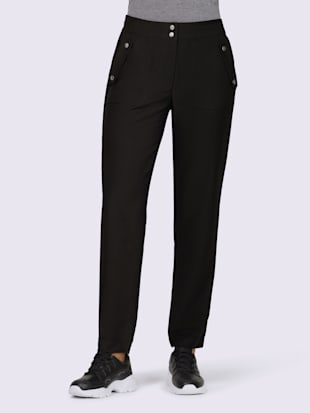 Pantalon structure indéformable - Rick Cardona - Noir