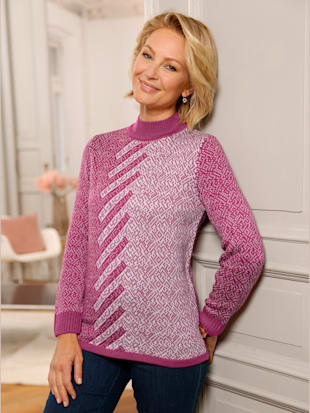 Pull superbe motif jacquard - Witt - Modalova