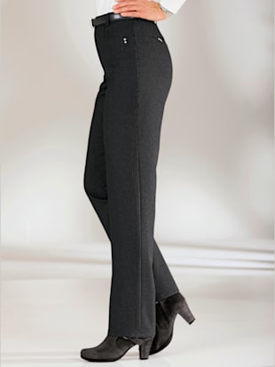 Pantalon thermique doux et chaud - - Noir