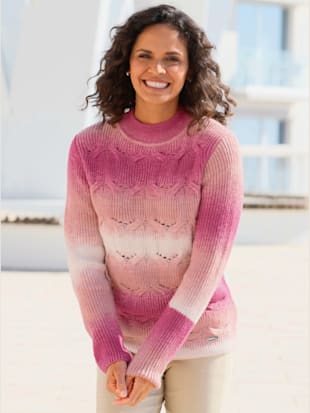 Pull motif torsadé mode - Collection L - Modalova