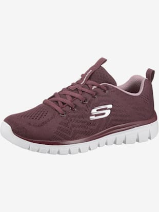 Baskets dessus textile souple - Skechers - Bordeaux