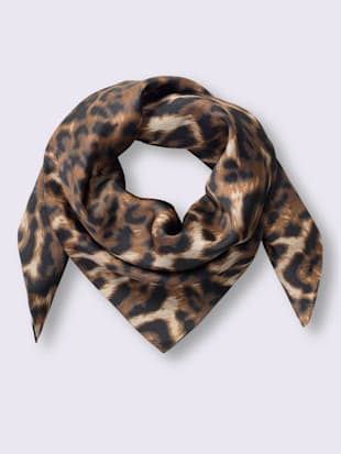 Foulard joli motif léopard - Witt - Modalova