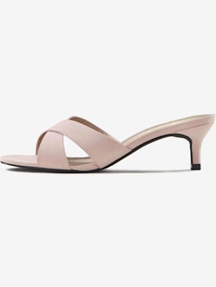 Mules hauteur talon confortable, agréable - LASCANA - Rose