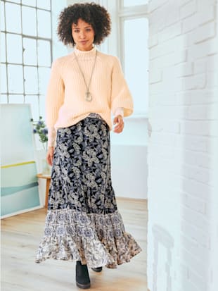 Pull coupe tendance des manches - Linea Tesini - Couleur Ivoire