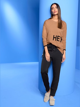 Pull à encolure ronde - Rick Cardona - Couleur Chamois