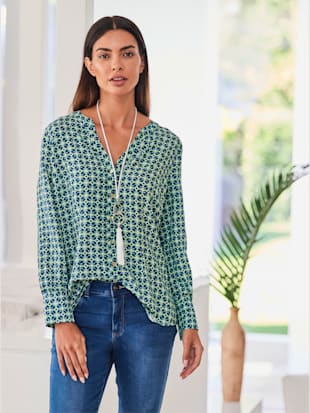Chemisier à manches longues pure viscose - Witt - Modalova