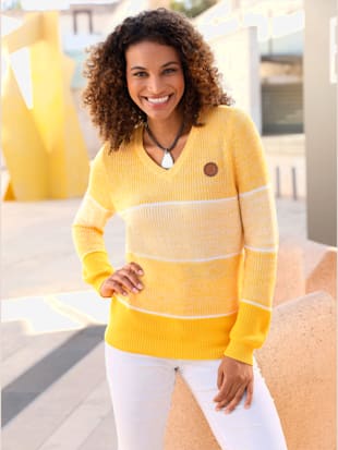 Pull 50% coton - Collection L - Modalova