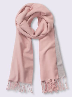 echarpe+aspect+bicolore+-++-+mauve-gris