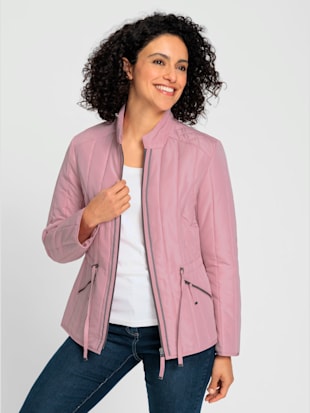 Doudoune coulisse à la taille -  - hortensia