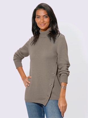Pull à manches longues 50% coton - Collection L - Modalova
