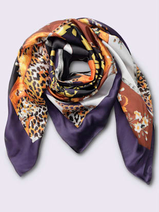 Foulard+brillance+-++-+multicolore