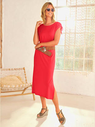 Robe en jersey entretien facile - Linea Tesini - Rouge