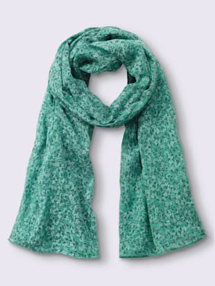echarpe+imprime+mille+fleurs+-++-+vert+pomme