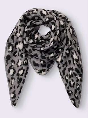 Foulard joli motif léopard - Witt - Modalova