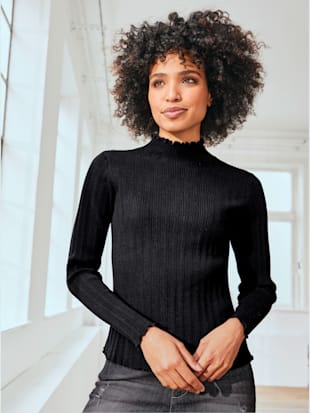 Pull à col montant 70% viscose - Witt - Modalova