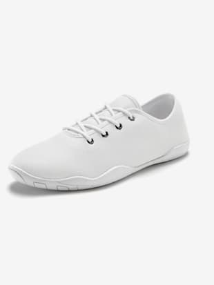 Baskets semelle ultra-plate pour une sensation « pieds nus » - AUTHENTIC LE JOGGER - Blanc
