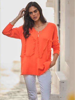 Pull ample inscription tendance - Witt - Modalova