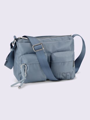 Sac+poches+plaquees+devant+-++-+bleu