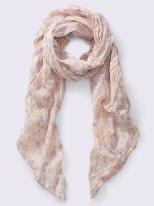 Foulard+joli+motif+floral+-++-+multicolore