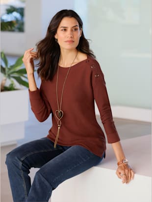 Pull en tricot 60% coton - Witt - Modalova